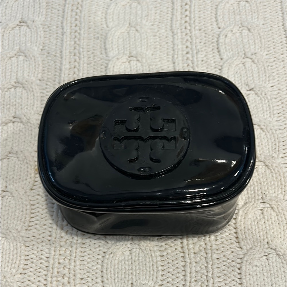 Tory Burch Black Cosmetic Case